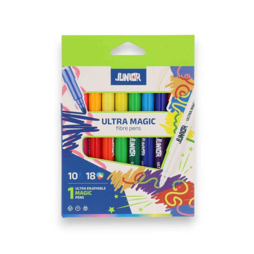 Picture of JUNIOR FELT TIP MARKERS MAGIC X10